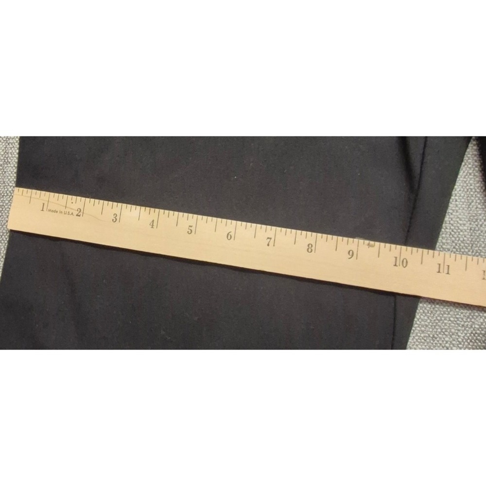Chicos women's black pull on wide leg capri pants sz 18 stretch classic preppy - Picture 3 of 15